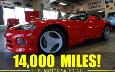1993 Dodge Viper RT/10 - Very Low Original Miles - Southern Car!