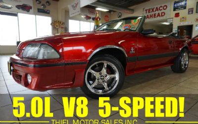 1984 Ford Mustang GT Convertible - Leather - 5 Speed!