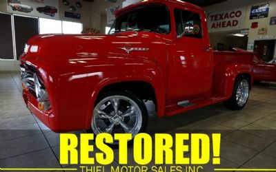 1956 Ford F-100 Reg.cab - Step-Side - 302 V8 - Auto - AZ Truck!