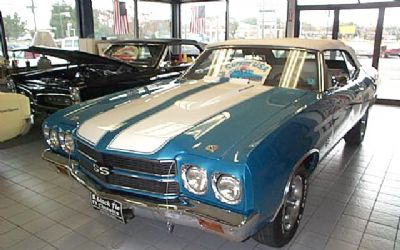 1970 Chevrolet SS Sorry Just Sold!!!! Convertible 454 Four Speed