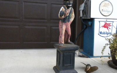  Cast Iron Lawn Jockey 