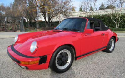 1987 Porsche Carrera Cabriolet