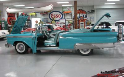 1959 Ford Sunliner Convertible Factory Air
