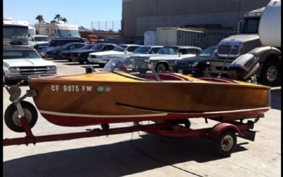 1954 Inland Style Master Wood Boat 