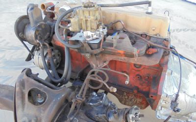 1969 Chevrolet 250 6 CYL. Engine With TH350 Trans.