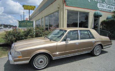 1986 Lincoln Continental 