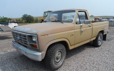 1983 Ford F150 2 Wheel Drive Pickup