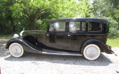 1935 Rolls-Royce 25/30 5 Passenger Limousine