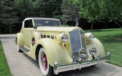 1936 Packard Series 1404 Super 8 Coupe Roadster Convertible