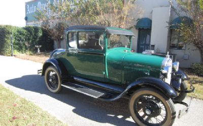 1929 Ford Model A Coupe Rumble Seat