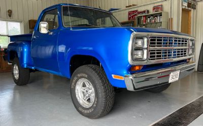 1980 Dodge Pickup 4X4 Step Side