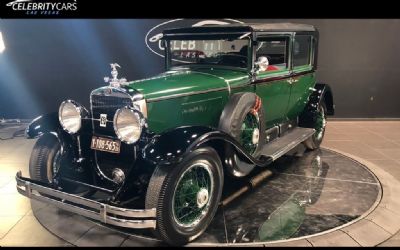 1928 Cadillac AL Capone's Bulletproof Town Sedan Sedan