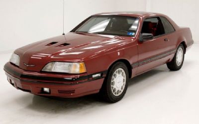 1987 Ford Thunderbird Turbo Coupe 