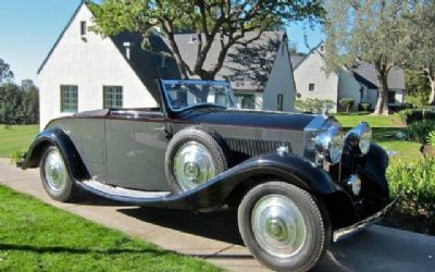 1933 Rolls-Royce 20/25 Dr By Carlton Classic 
