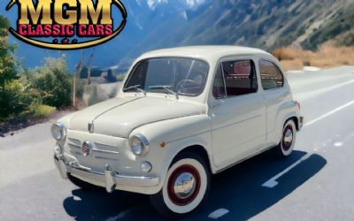1961 Fiat 600 Super Clean & Fun TO Drive!