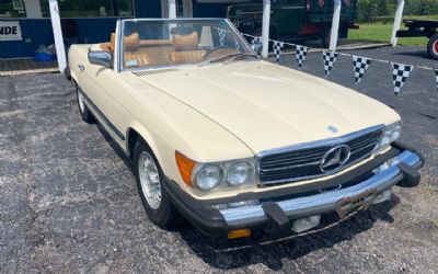 1979 Mercedes-Benz 450 SL Convertible Soft Top With Hard Top