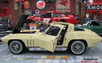 1965 Chevrolet Corvette Coupe Goldwood Yellow 365HP Factory Air
