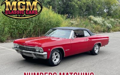1965 Chevrolet Impala Numbers Matching