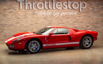 2006 Ford GT (mark IV Red) W/ White 