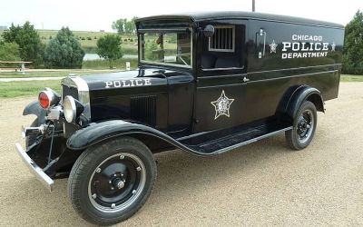 1930 Chicago Police Paddy Wagon