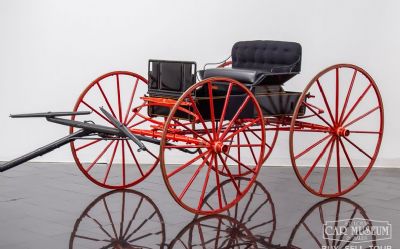  Francis Ivers & Sons Horse Buggy Late 1800S Francis Ivers & Sons Horse Buggy