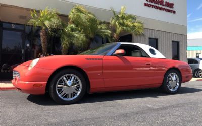2003 Ford Thunderbird Limited Edition 007 2DR Convertible W/ Removable Top