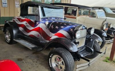 1980 Ford Model A Patriot Flag Wrapped