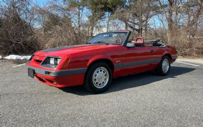 1986 Ford Mustang GT 2DR Convertible