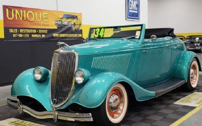 1934 Ford Cabriolet Street Rod 1934 Ford Cabriolet