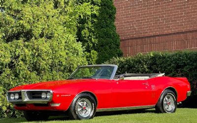 1968 Pontiac Firebird New Paint Convertible Top &interior Beautiful Car