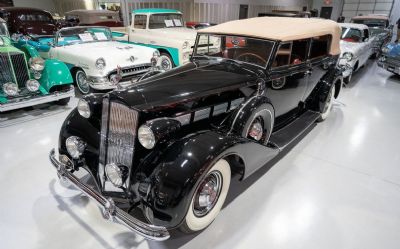 1937 Packard Super Eight Convertible Sedan 