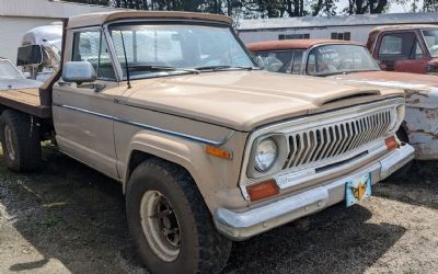 1977 Jeep J-20 Flat Bed 3/4 Ton