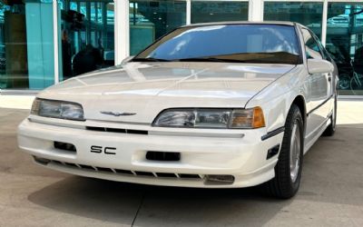 1989 Ford Thunderbird SC 2DR Supercharged Coupe