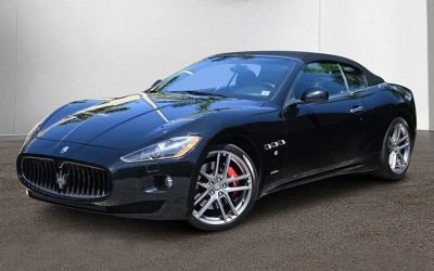 2010 Maserati Granturismo Convertible