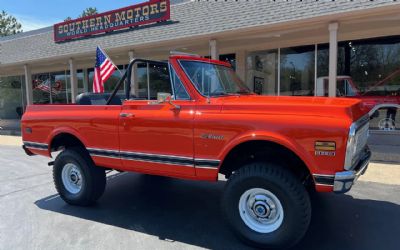 1972 Chevrolet Blazer K5 4X4 SUV