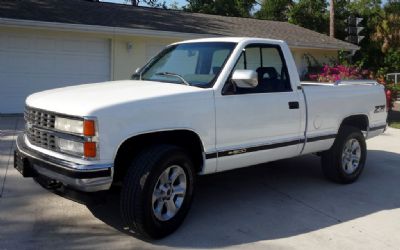 1993 Z/71 Off Road 2 Dr. 4X4 Shortbed Pickup