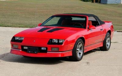 1988 Chevrolet Camaro IROC Z 2DR Convertible