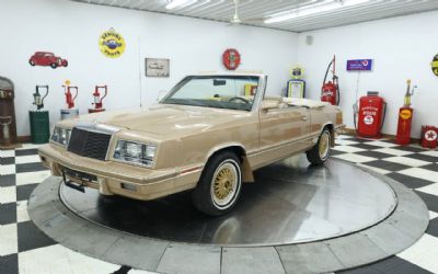 1983 Chrysler LE Baron Base 2DR Convertible