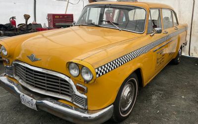 1969 Manhatten Checker Cab 4 Dr. Sedan