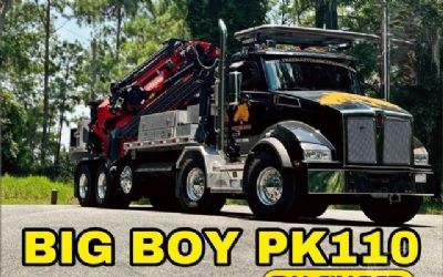 2022 Kenworth T800S With Mounted ON 2022 Palfinger Pk110002sh