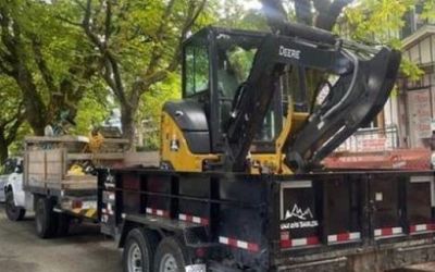 2023 John Deere 35G With Snake River Double AX 