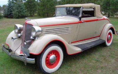 1934 Chrysler CA Convertible Rumble Seat