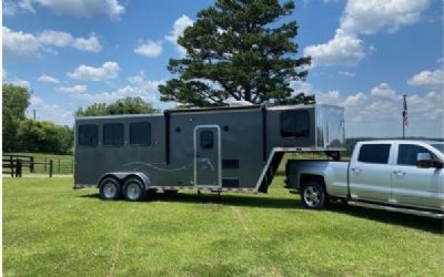 2021 Harmar Dixie Outlaw Horse Trailer With Living Quarters