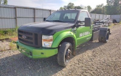 2008 Ford F450 With 15 Assorted Sized Dumpsters