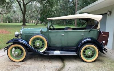 1931 Ford Model A Convertible