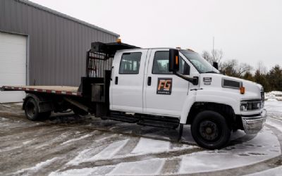 2007 GMC 5500 Crewcab Roll Off Truck