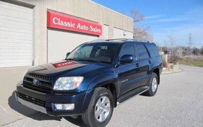 2003 Toyota 4runner Limited All Options 1 Owner