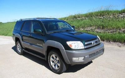 2003 Toyota 4runner Sport V-8 All Options 1 Owner