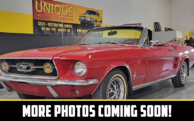 1967 Ford Mustang Convertible 289 1967 Ford Mustang