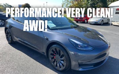 2022 Tesla Model 3 Performance AWD 4DR Sedan